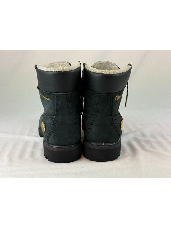 Timberland X Champion Shearling Suede Black Mens Size 10.5 main image 4